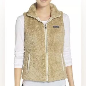 NWT Patagonia Women's Los Gatos Fleece Vest in the color El Cap Khaki